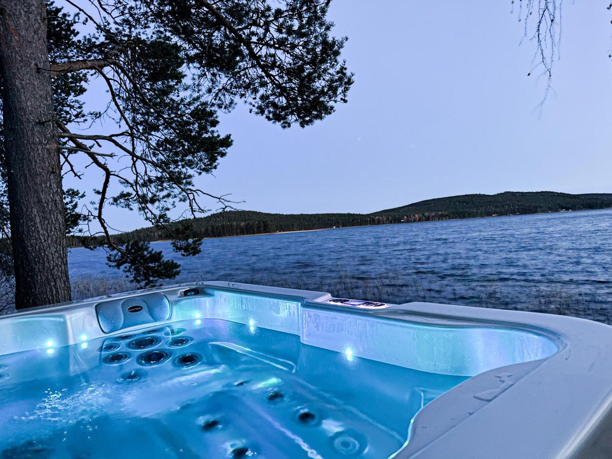 Luxurious Villa Kinos With Jacuzzi Rovaniemi Exterior foto